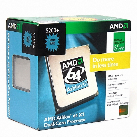 AMD 애슬론64-X2 브리즈번 5200+ 정품