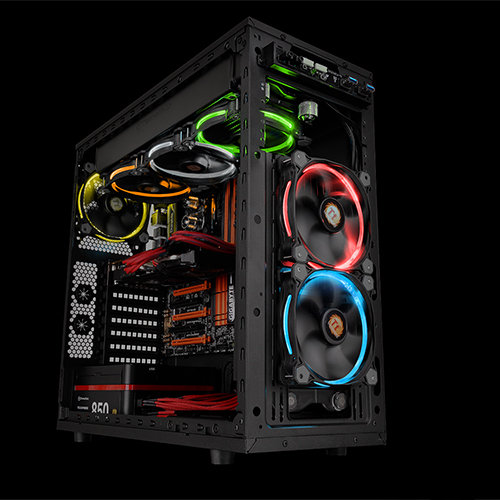 써멀테이크 Riing 14 LED RGB 256 Colors (3팩)_이미지