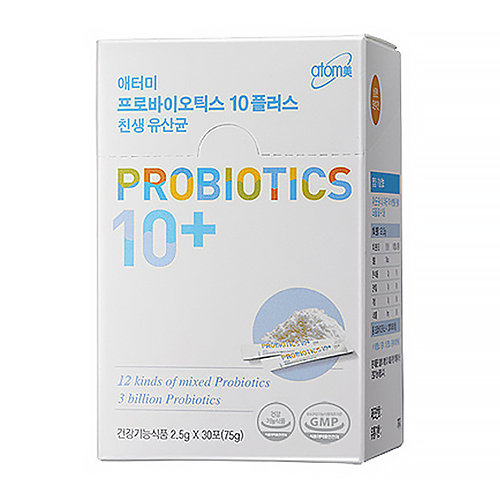 애터미 프로바이오틱스 10 플러스 친생 유산균 2.5g 30포 (4개)_이미지