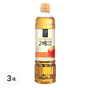 청정원 2배 사과식초 900ml (3개)_이미지