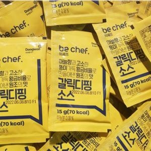갈릭디핑소스 일회용 15g 100개 갈릭딥핑소스