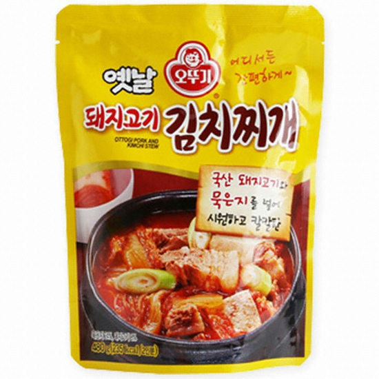 오뚜기 옛날 돼지고기 김치찌개 480g (1개)_이미지
