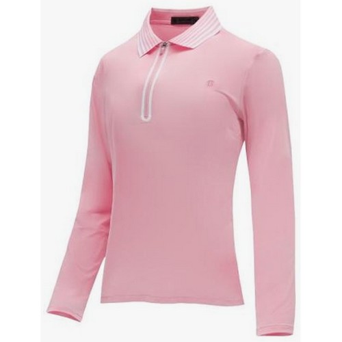 지포어 페더웨이트 지퍼 골프 폴로 G4LS21K79LILAC