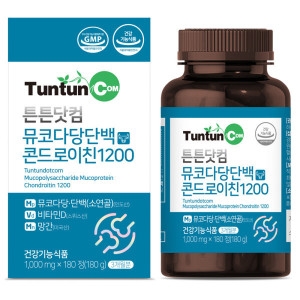 뮤코다당단백 콘드로이친 1200 1000mg 180정