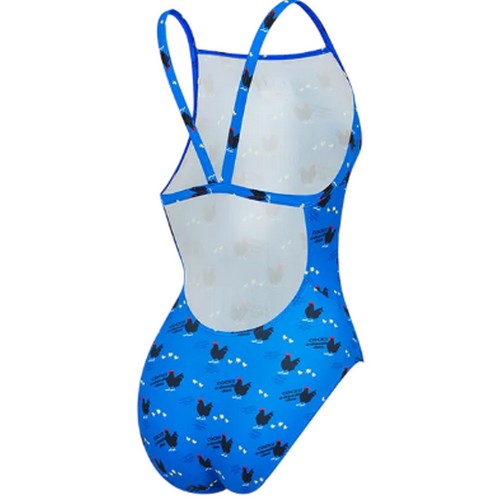 아레나 컬리팜 원피스 싱글 스트랩백 A6SL1CO05 BLU_이미지