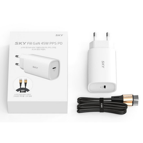 스카이랩 필 PD PPS 45W GaN 충전기 SKY-GaN45N_이미지