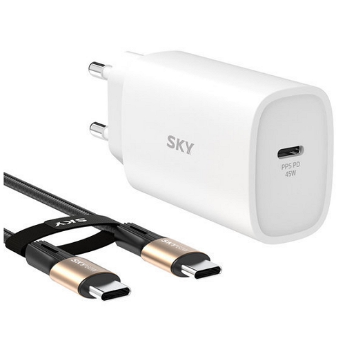 스카이랩 필 PD PPS 45W GaN 충전기 SKY-GaN45N