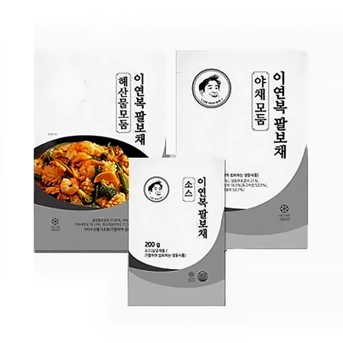 정성에프에스 이연복 팔보채 해산물모둠 256g + 야채모둠 190g + 소스 200g (2개)_이미지