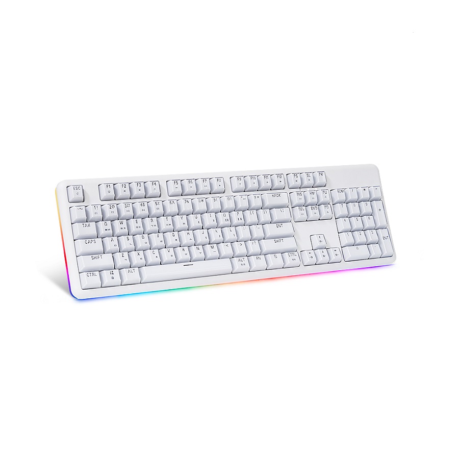 한성컴퓨터 TFG ARF 게이트론 RGB 게이밍 크리스탈 광축 화이트 (갈축)_이미지