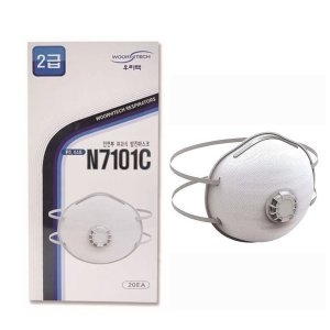 우리텍 방진마크스 2급 N7101C 1박스 240개입