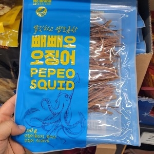 신화에프에스  노브랜드 빼빼오 오징어 100g[1개]