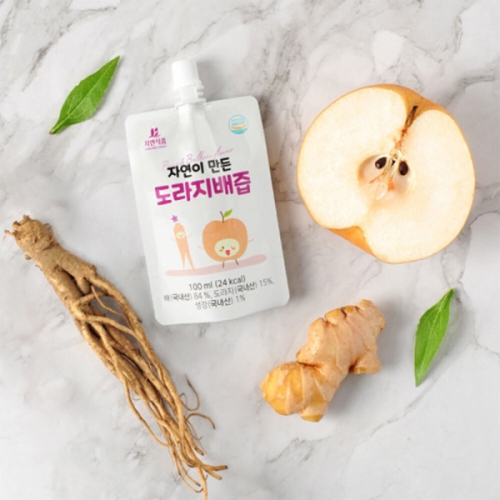  자연식품 자연이 만든 도라지배즙 100ml 30포 [1개]
