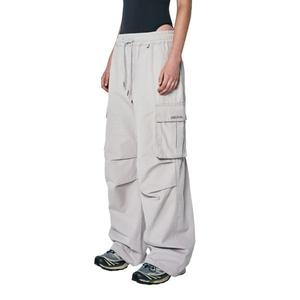 ODDSTUDIO 파라슈트 워싱 와이드 코튼 카고팬츠 LIGHT GRAY OO3FUPT103LG 126352