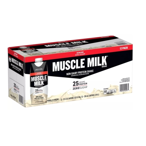 [불명] 머슬밀크 비유제품 프로틴 쉐이크 바닐라 330ml 12팩