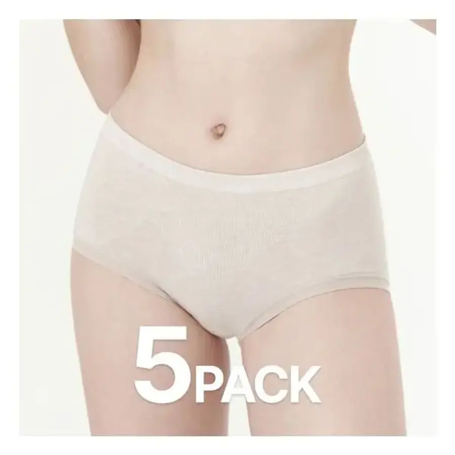 갓바디 모달 심리스 햄라인 안착 팬티 5PACK 520990_이미지