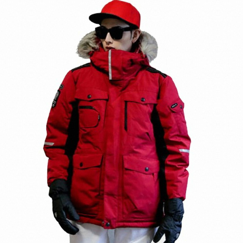 푸조 17/18 디바인 티타늄 패딩자켓 레드 1923-3_이미지