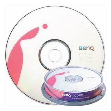 BenQ DVD-R 4.7GB 4x 케익 10장_이미지