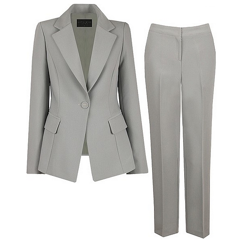 비비드 시크릿가너 보보 가을봄 정장자켓+9부팬츠 세트_이미지