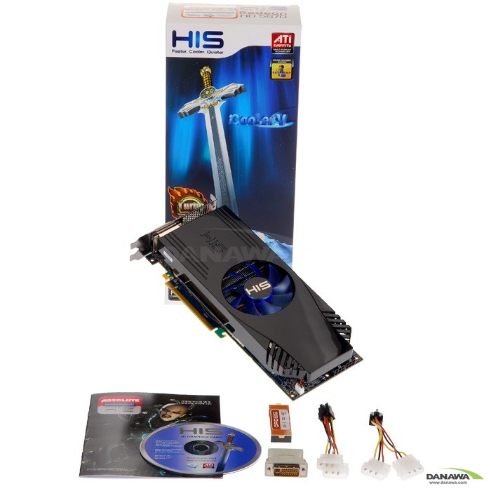 HIS �󵥿� HD 5870 Turbo D5 1GB iCooler V