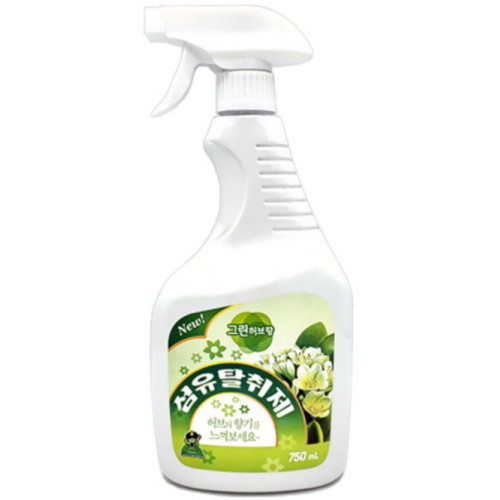 섬유탈취제 그린 허브향 750ml