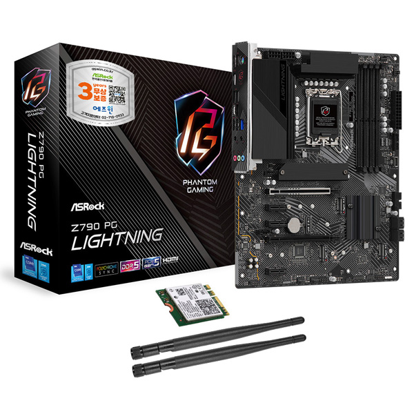 ASRock Z790 PG Lightning D5 + WiFi6E ��� ��Ű�� ������