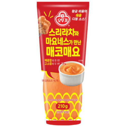 오뚜기 스리라차와 마요네스가 만난 매코매요 210g (1개)_이미지