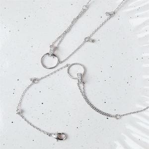 벨리사 뷰티 Belisa BLS-S7002WG 투윈 더블링 목걸이 팔찌 세트