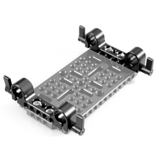 경량 듀얼 15mm 레일블록 로드클램프 2개
