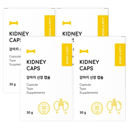 본아페티 독 신장 영양제 키드니캡스 30g (60p) (4개)