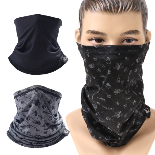 SMC 쿨마스크 자외선차단 두건 멀티밴드 그레이 02. 쿨멀티밴드 A001-AH