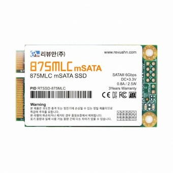 리뷰안 875MLC <b>mSATA</b>