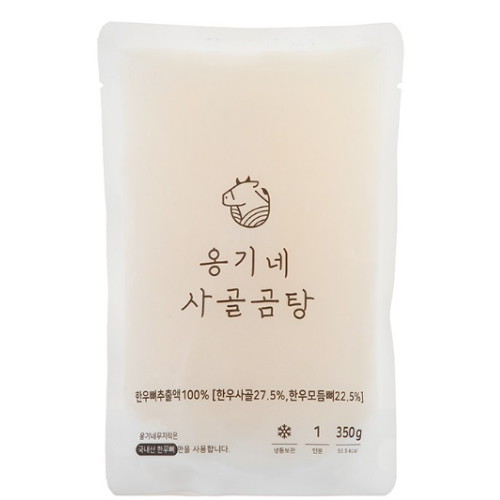 옹기네무지락푸드 옹기네 사골곰탕 350g