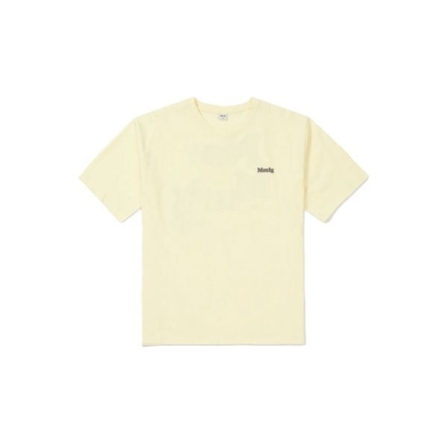87MM Mmlg HIDE AND SEEK MELGE HF-T 반팔 티셔츠 내츄럴 SOAP 217874_이미지