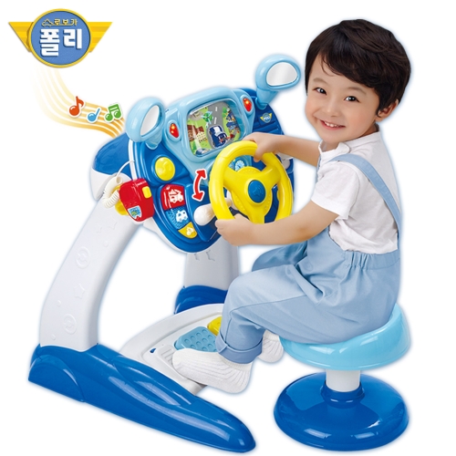 원앤원 내비게이션이 있는 폴리 운전놀이