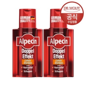 닥터볼프 알페신 더블이펙트 카페인 샴푸 200ml (2개)