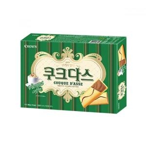 크라운제과 쿠크다스 비엔나커피 288g (2개)_이미지