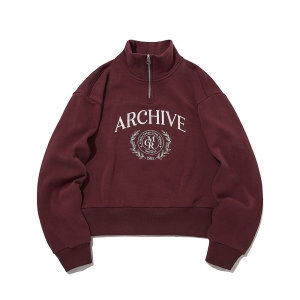 인터크루 우먼스 융기모 세미크롭 반집업 비바마젠타 ITX4TT54AVM_CC 춘천점