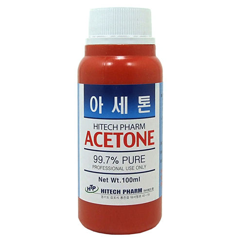 하이테크팜 99.7% 아세톤 100ml (1개)