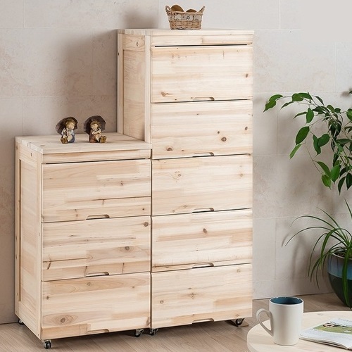 미르 이동식 서랍장 세트 400