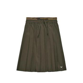 프라다 플리츠 포플린 미디 스커트 P118ISOOO187P T_이미지