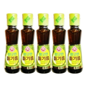 오뚜기 향긋한 들기름 160ml (5개)_이미지