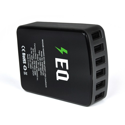 �ͻ����� EQ LCD 50W 2.4A 6��Ʈ ������ EQ50W6P10A