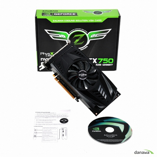 잘만 지포스 GTX750 D5 1GB_이미지