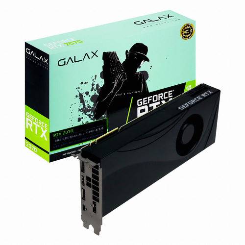 갤럭시 GALAX 지포스 RTX 2070 D6 8GB BLOWER_이미지