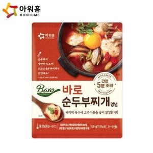 아워홈 바로 순두부찌개양념 120g (6개)_이미지
