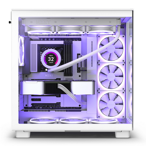 NZXT H9 Flow 브라보텍 (매트 화이트)_이미지