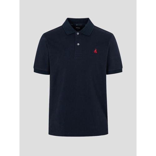 삼성물산 빈폴 남성 피케 칼라넥 반소매 티셔츠 네이비 BC6242E71R