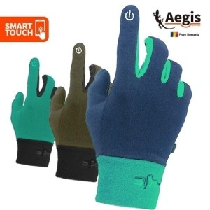 아이기스 플리스 방한장갑/겨울 등산 자전거 스마트폰 터치_P329974