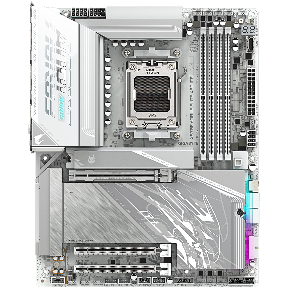 GIGABYTE X870E AORUS ELITE X3D ICE 피씨디렉트_이미지