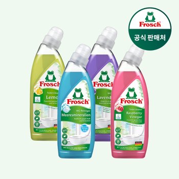 프로쉬 변기클리너 바다미네랄 750ml (4개)_이미지